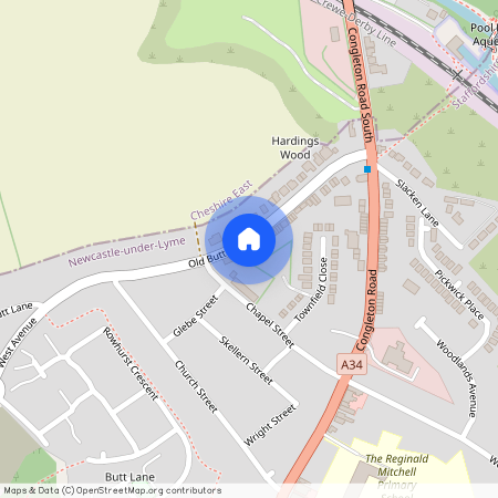 First Floor Flat, Old Butt Lane, Talke, Stoke-on-trent, ST7