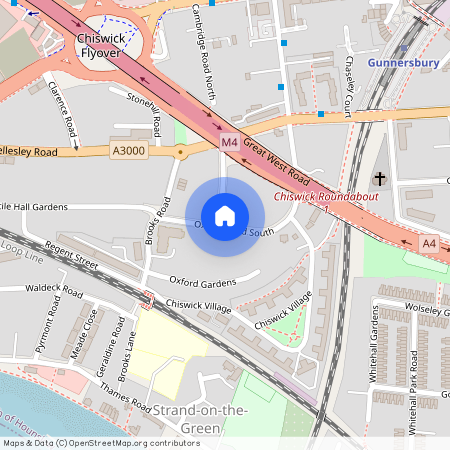 Oxford Road South, Gunnersbury, London, W4