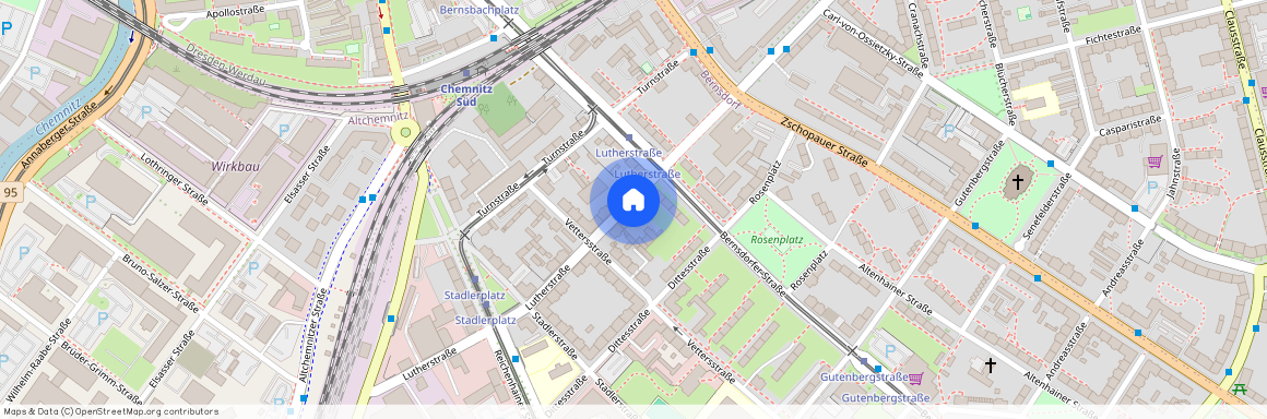 Lutherstraße 53, 09126 Sachsen - Chemnitz