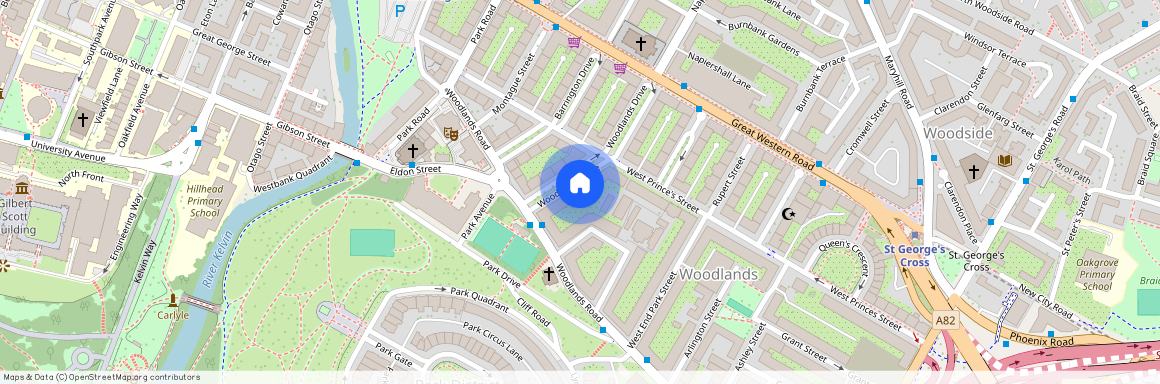 Flat 1/1, 27 Woodlands Drive, Glasgow, G4 9DN