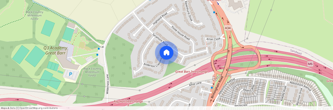 Anderson Crescent, Birmingham B43