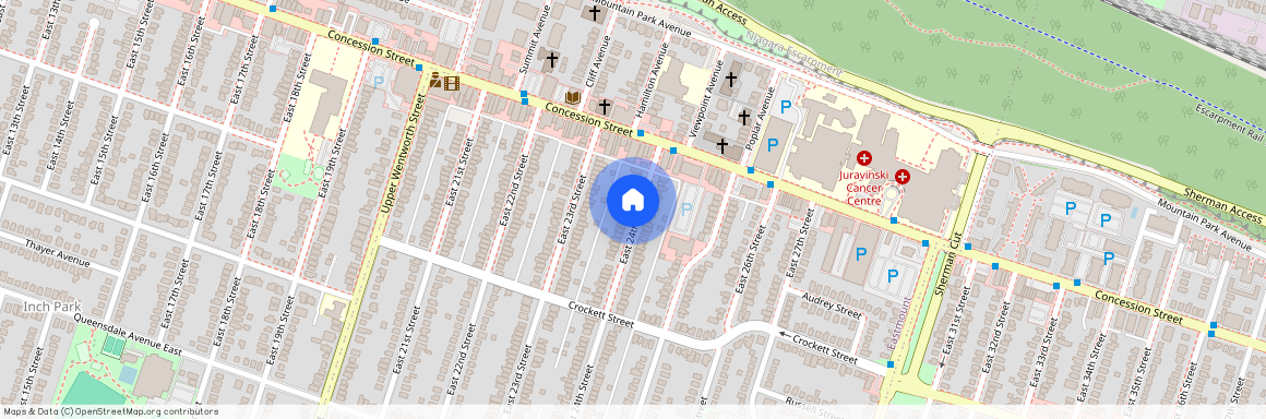12 EAST 24TH Street, Upper, Hamilton, ON L8V 2X7