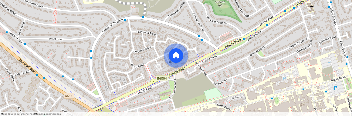 Bratton Drive, Nottingham, Nottinghamshire, NG5 5UL