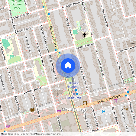 859 1/2 Bathurst Street Unit# Upper, Toronto