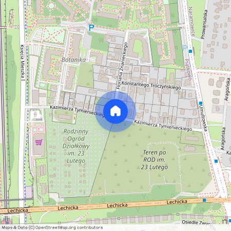 ul. Kazimierza Tymienieckiego, Piątkowo, Stare Miasto, Poznań, wielkopolskie