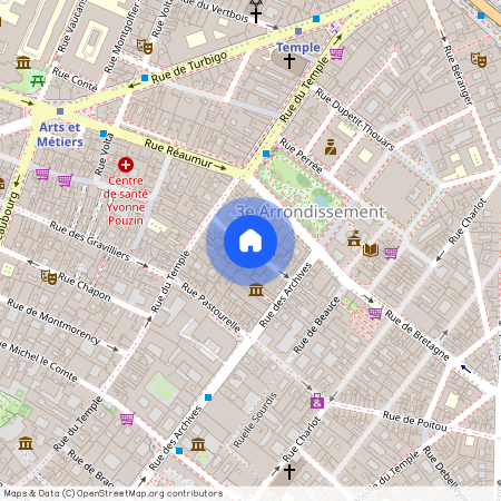 Rue Portefoin, Francja, Paris