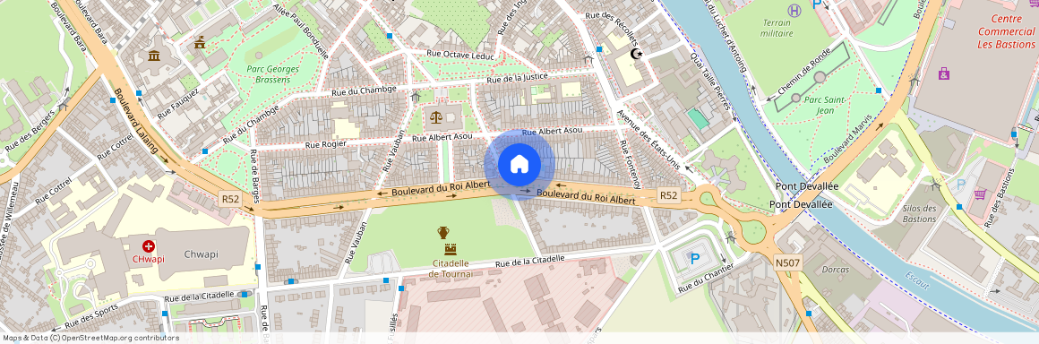 Boulevard du Roi Albert 76, 7500 Tournai, België