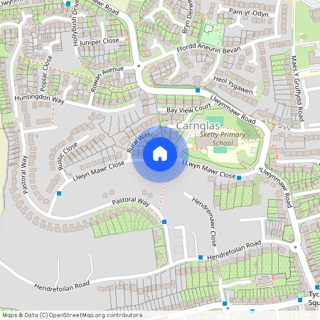 Llwyn Mawr Close, Sketty, Swansea