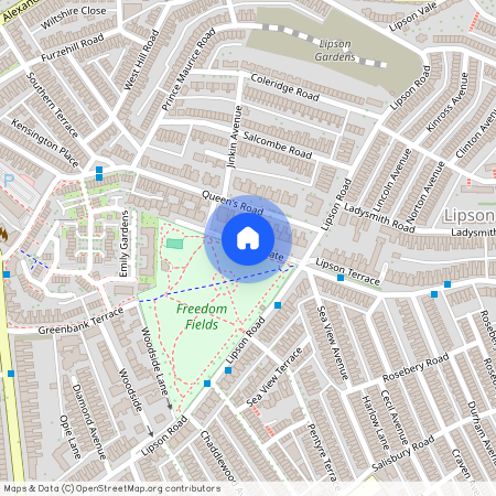 Queens Road, Queens Gate, Lipson, Plymouth, PL4