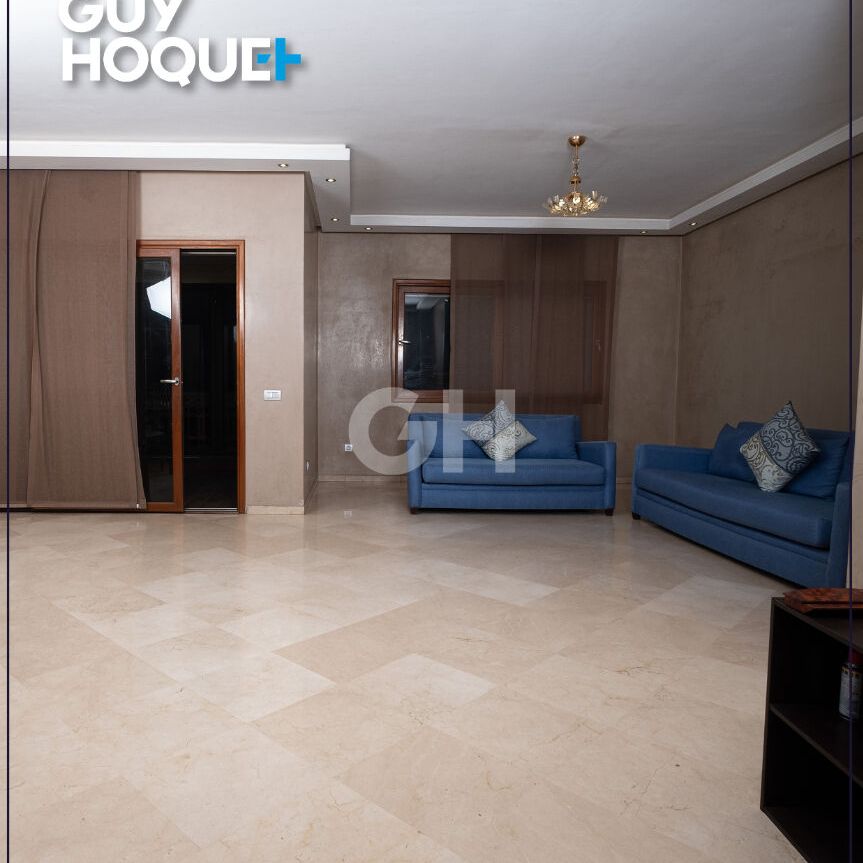 À Louer : Magnifique Appartement de 3 Chambres dans une Résidence Prisée à Casablanca - Photo 1