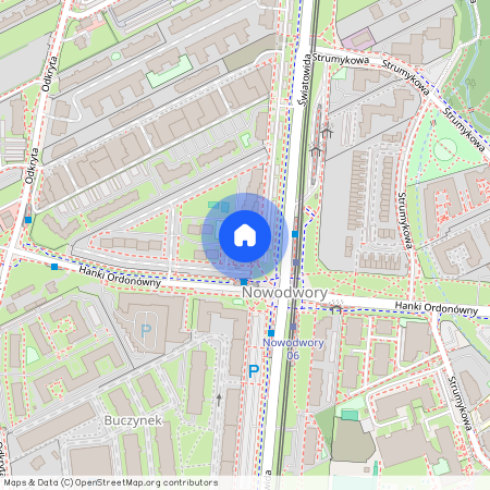 Warszawa, Białołęka, Nowodwory, Odkryta