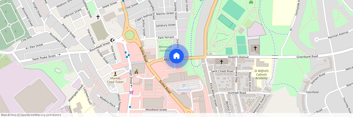 The Boulevard, Tunstall, Stoke-on-trent, Staffordshire, ST6