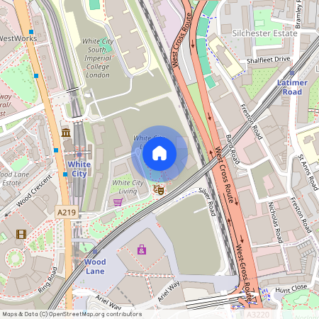 Cassini Apartments, Cascade Way, W12