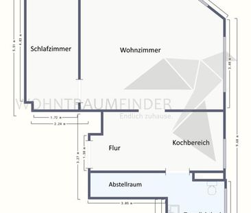 Moderne 2-Raum-Wohnung mit tollem Tageslichtbad in Zentrumsnähe - Photo 1