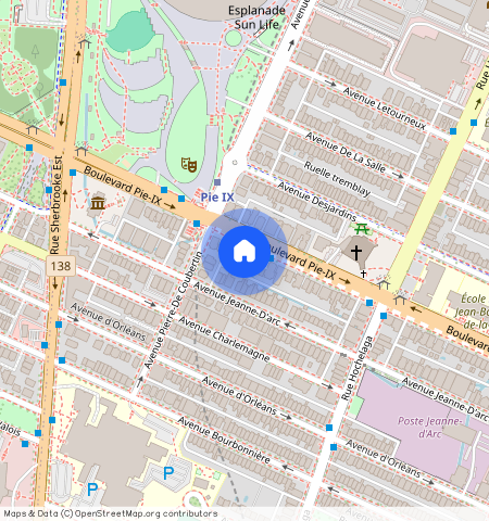 ** Boulevard Pie-IX, Mercier-Hochelaga-Maisonneuve, Mercier-Hochelaga-Maisonneuve, Ile de Montréal, H1W 1K2