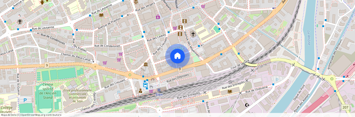 rue Chanoine Berchtold 10, 1950 Sion