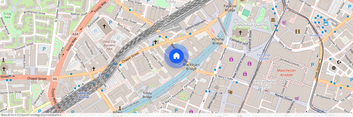 Blackfriars Street, Manchester, Greater Manchester, M3