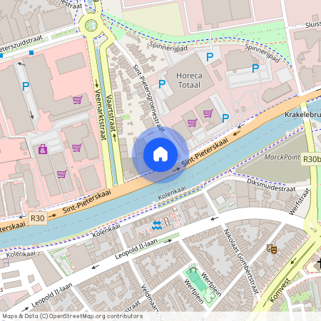 Sint-Pieterskaai 44 / 0001, 8000 Sint-Pieters