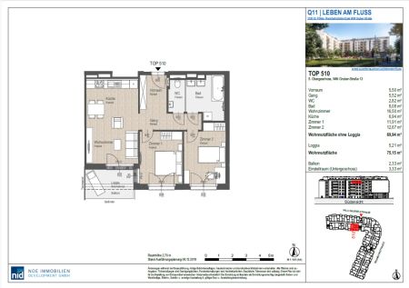 Q11 - Ruhig & zentral: Wohnen zwischen Altstadt & Flusslandschaft - Foto 4