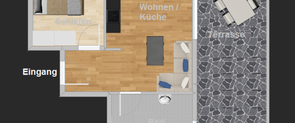 2-Zimmer EG-Wohnung mit Terrasse in Marienloh - Foto 1