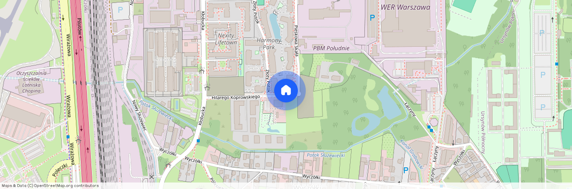 ul. Pieskowa Skała, Wyczółki, Ursynów, Warszawa, mazowieckie