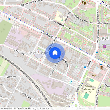 ul. Bacha, Osiedle Balbina, Tychy, śląskie