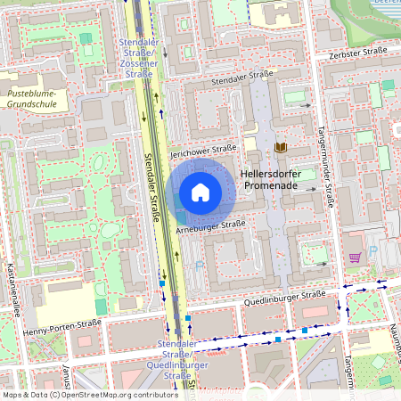 Stendaler Str. 90, 12627 Berlin OT Hellersdorf, Zur Karte