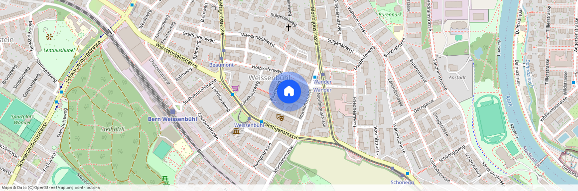 Rosenweg 17, 3007 Bern, Lageplan