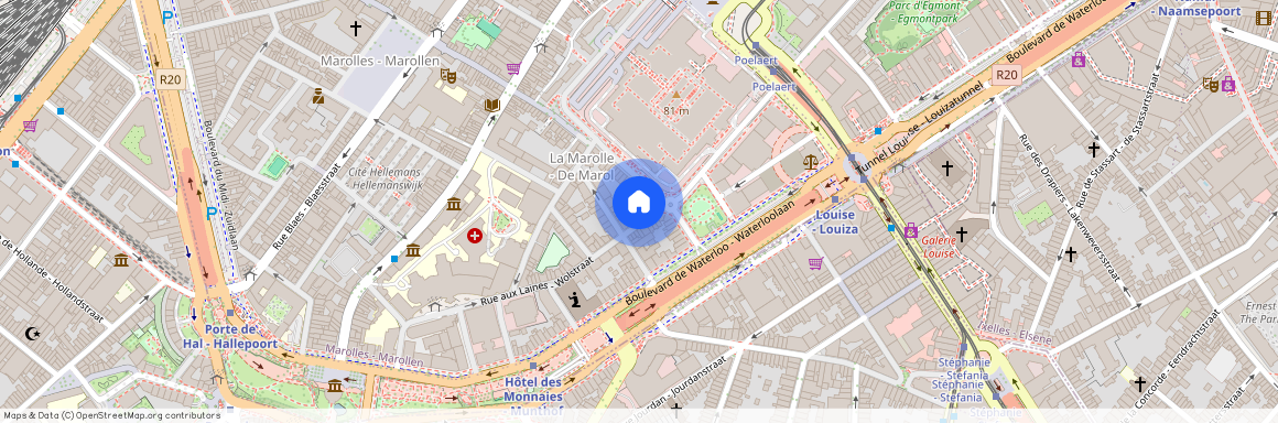 Rue aux Laines, 39, 1000, Bruxelles