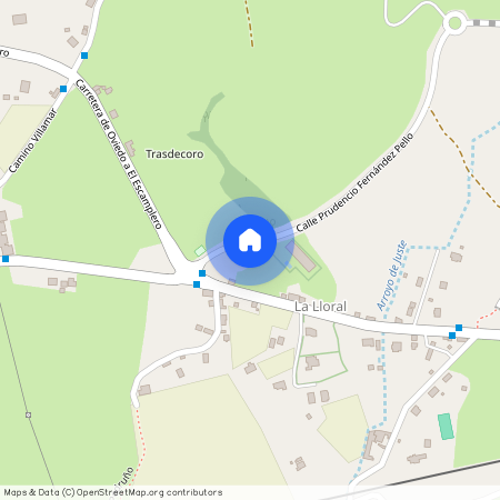 San Claudio-Trubia-Las Caldas, Oviedo