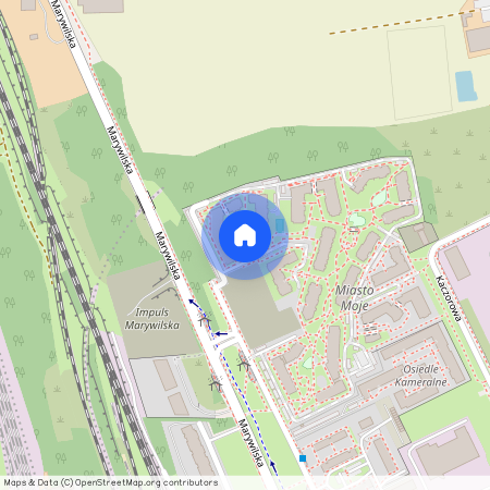 ul. Marywilska, Żerań, Białołęka, Warszawa, mazowieckie