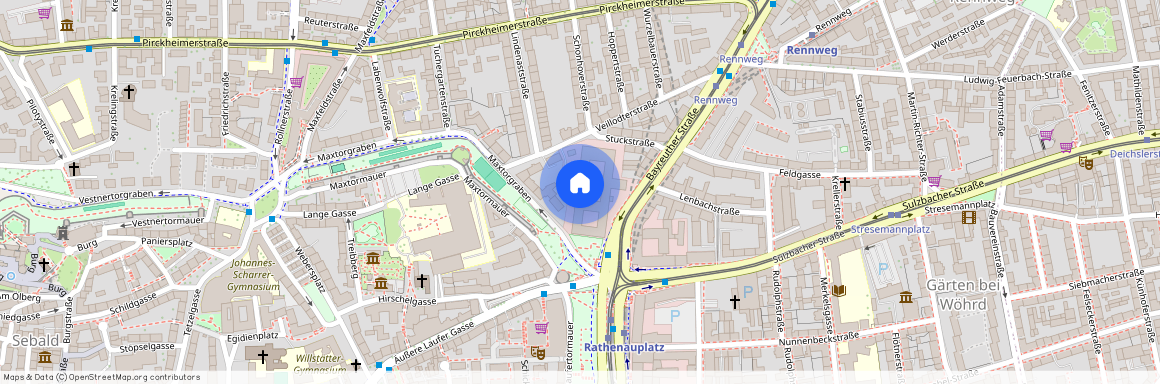 Bayreuther Straße, 90409 Nürnberg, Deutschland, Stuibenweg 1