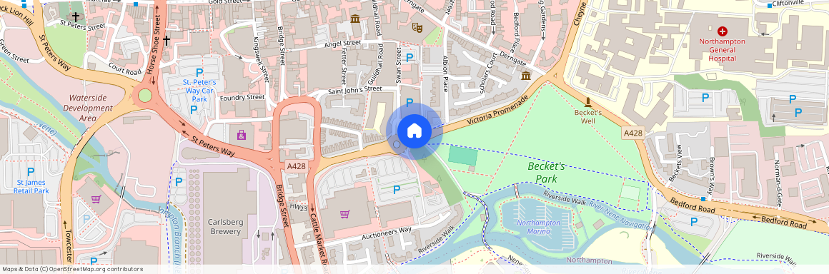 Victoria Promenade, Northampton, NN1