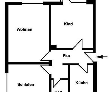 Lust auf diese schöne sanierte 3-Zimmer- Erdgeschoss- Wohnung mit B... - Foto 3