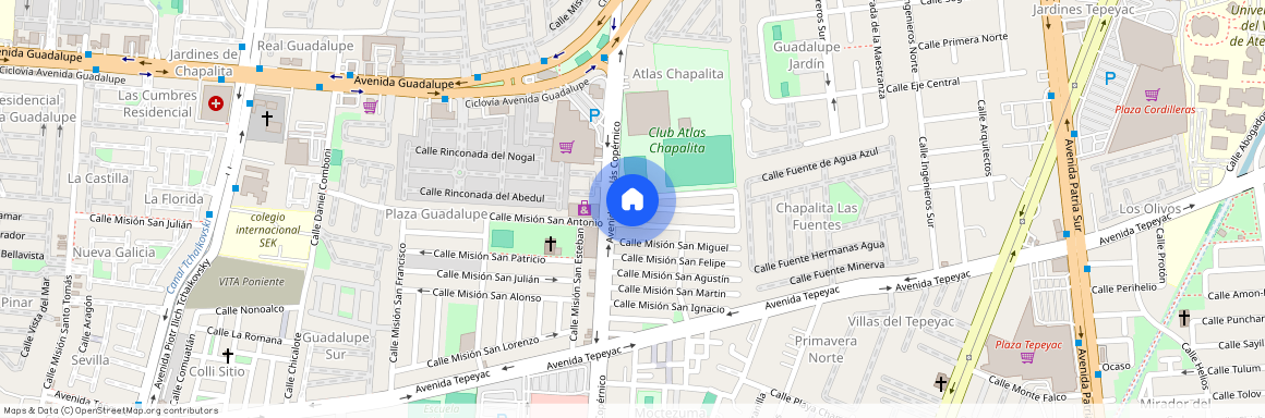 Atlas Chapalita, Zapopan, Jalisco
