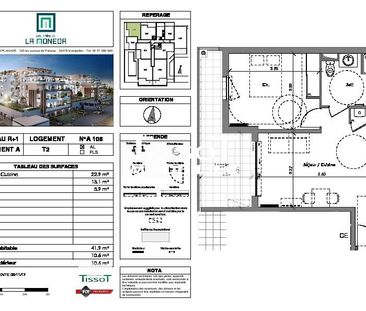 Location Appartement 2 pièces 42m² NIMES 30900 - Photo 6