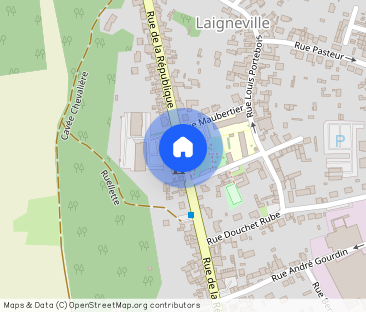 À louer : Appartement meublé 2 pièces en rez-de-chaussée à Laignevi... - Photo 1