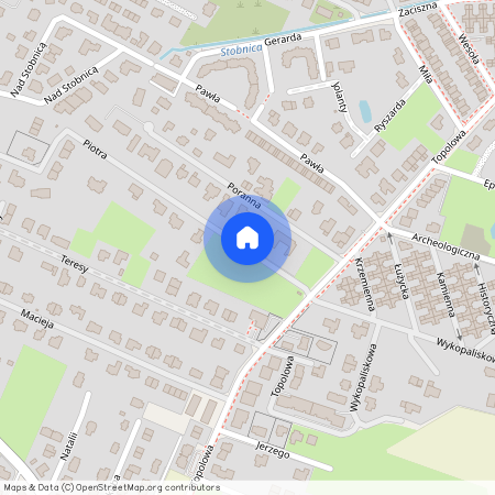 ul. Piotra, Mierzyn, Dobra (Szczecińska), policki, zachodniopomorskie