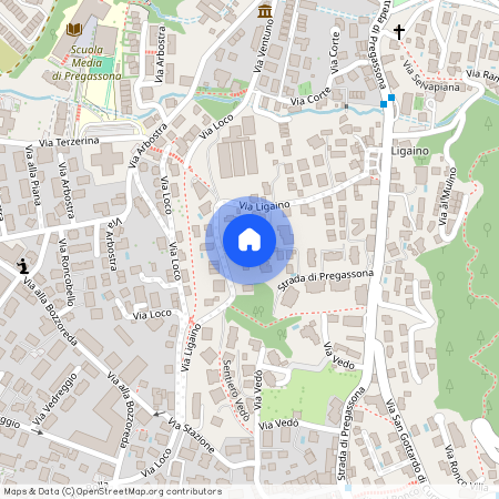 6963, Pregassona, Via Ligaino