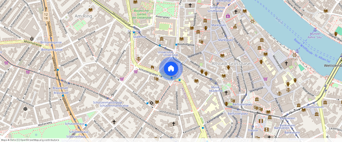 Schützengraben **, 4051 Basel