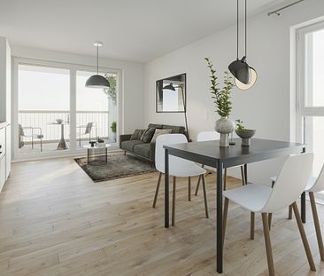 IMMOBILIEN SCHNEIDER - Neubau Erstbezug - wunderschöne 2 Zimmer Wohnung mit EBK und Balkon - Foto 1