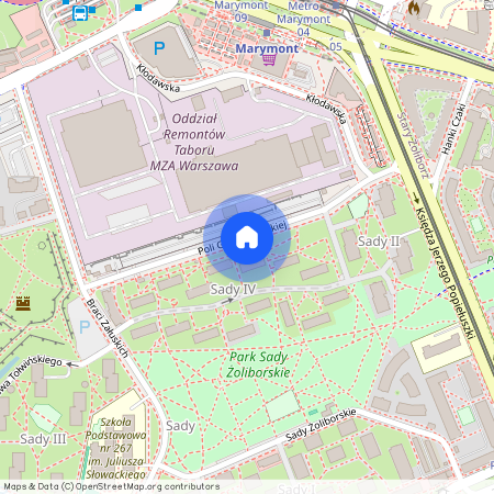 ul. Poli Gojawiczyńskiej, Sady Żoliborskie, Żoliborz, Warszawa, mazowieckie