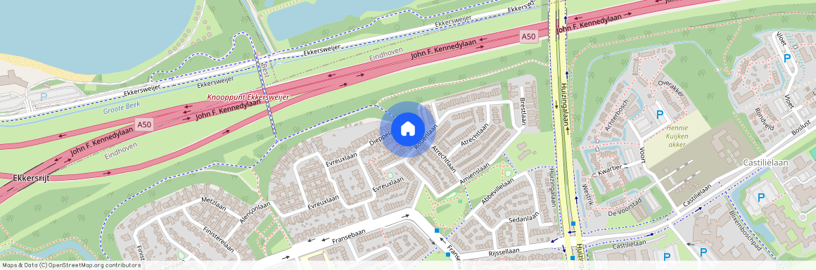 Achtse Barrier-Hoeven, 5627 PZ, Dieppelaan, Eindhoven