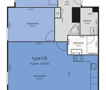 Appartement te huur: Friesestraatweg 141-24 9743 AA Groningen - Photo 1