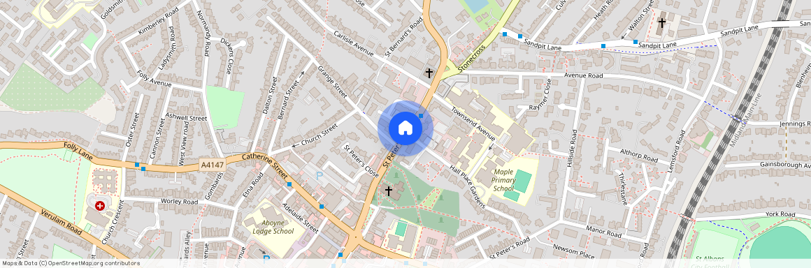 Hall Place, St. Peters Street, AL1