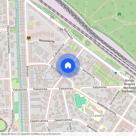 ul. Ludwisarska, Gocławek, Praga-Południe, Warszawa, mazowieckie