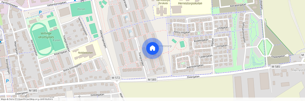 Trangränden 16, Vellinge