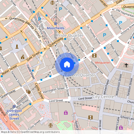 Victoria Street, Liverpool, Merseyside, L2