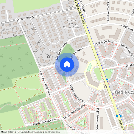 Łężyca, Zielona Góra, lubuskie