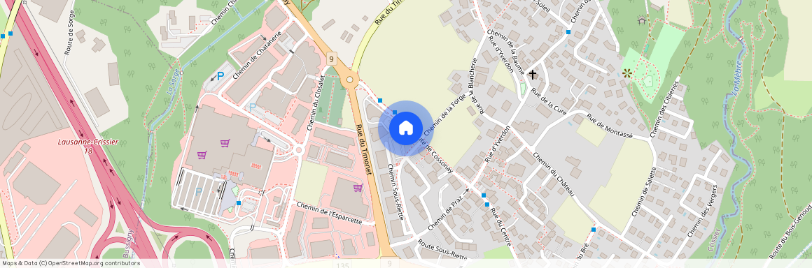 Rue de Cossonay 9 A, 1023 Crissier